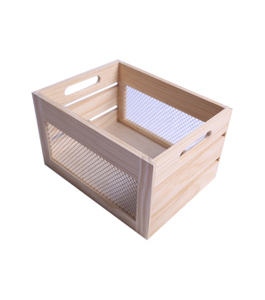 CRATE WITH MESH MEDIUM