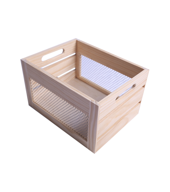CRATE WITH MESH MEDIUM