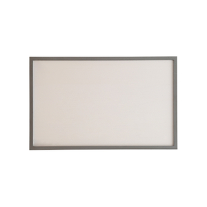 WHITE FRAMED RECTANGLE