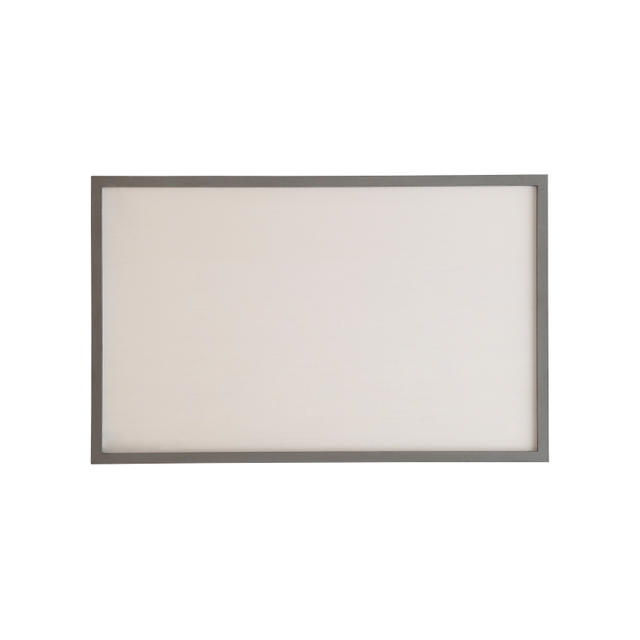 WHITE FRAMED RECTANGLE