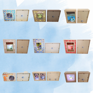 Wood LED Photo Frame