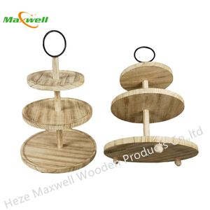 Wood Cake Stand 3 Tier