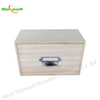 Wood Box With Drawer&Metal Handle