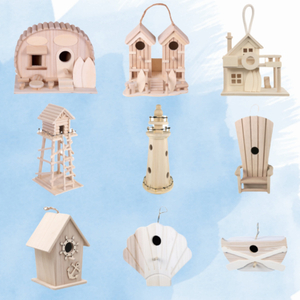 Beach Wooden Birdhouse