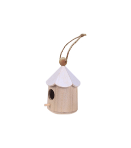 WOOD BIRDHOUSE-MINI