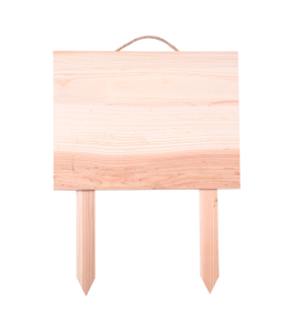 WOOD YARD SIGN SQUARE