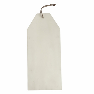 WOOD TAG 1PC 18X8