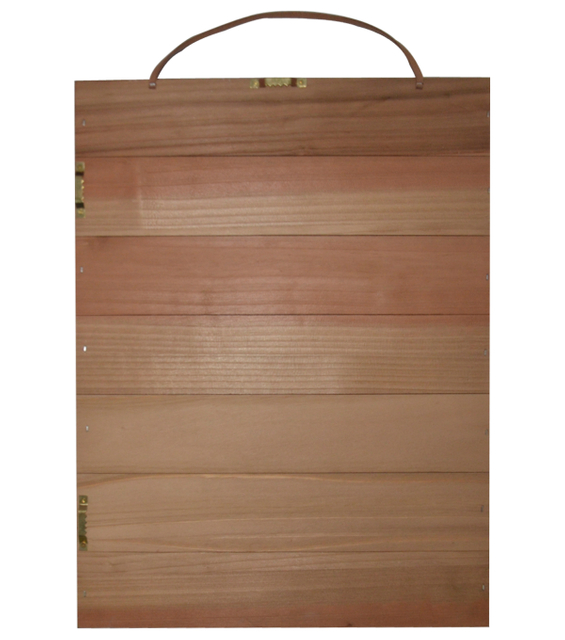 BROWN WOOD PALLET SIGN 16X12