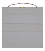 WHITE SQUARE SIGN 14X14