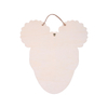 WOOD GIRL PLAQUE