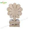 Wood Flower Decor