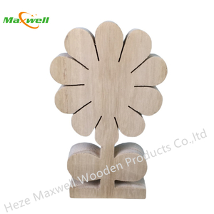 Wood Flower Decor