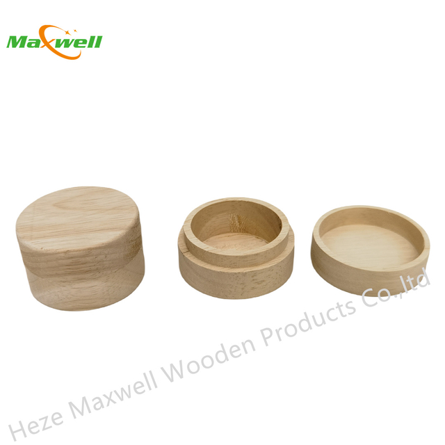 Wood Round Box
