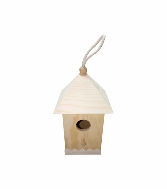 WOOD BIRDHOUSE-LARGE
