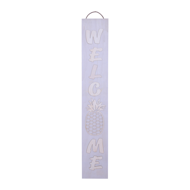 Wood Porch Sign-Welcome