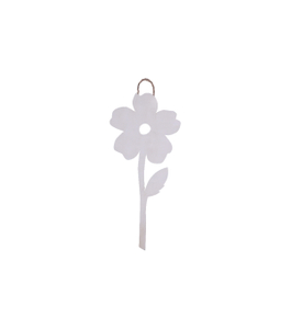 WALL DECOR FLOWER WITH STEM