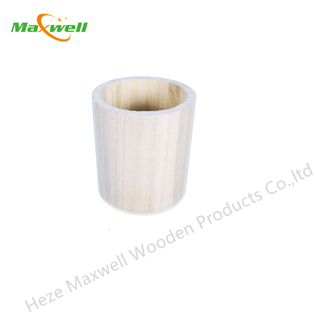 Wood Pen Holder-Round