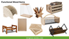 Functional Wood Items