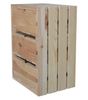 3 DRAWER WOOD CRATE