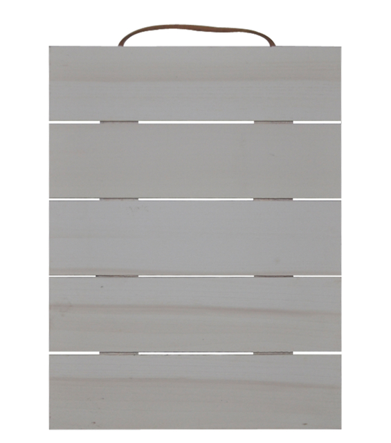 WHITE PALLET HANG SIGN 11X14