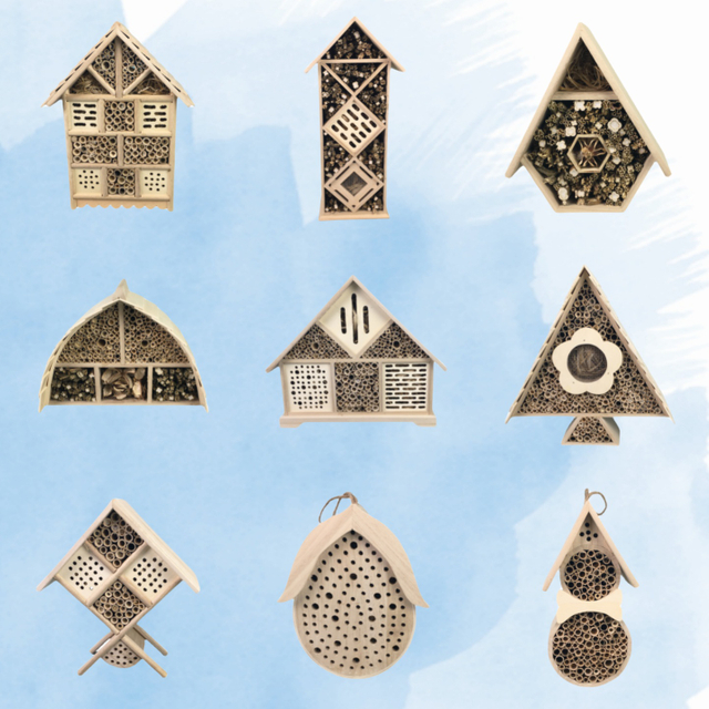 Wooden Bee House