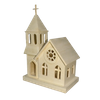 Church Wooden Birdhouse