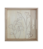 Wood Layered Flower Tray