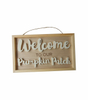 FALL SIGN W/ LAYERED WELCOME TO PATCH