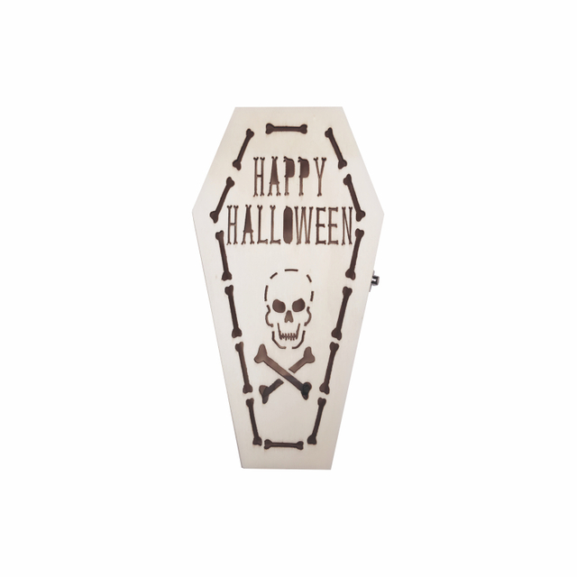 LED COFFIN HAPPY LOWEEN