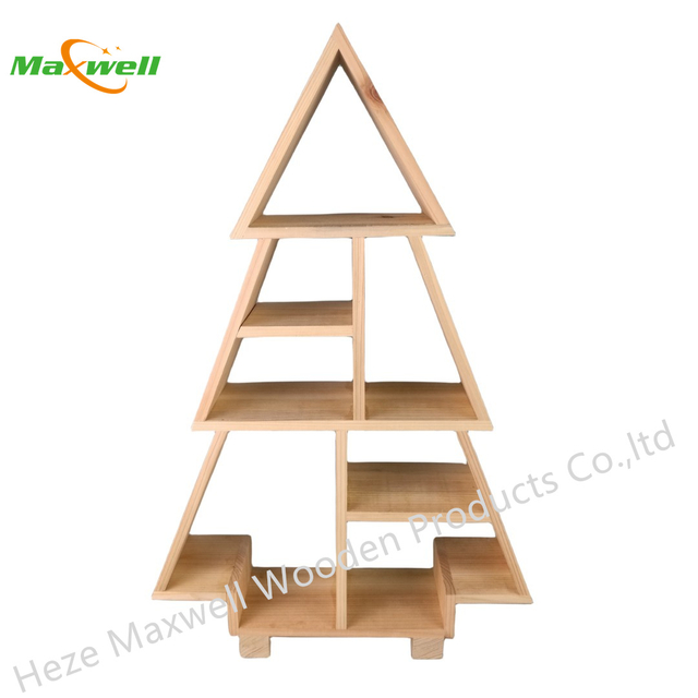 Wood Christmas Tree Shelf