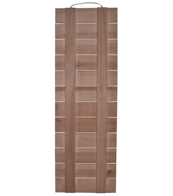 BROWN WOOD PORCH SIGN 12X36