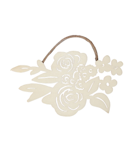 Wood Wall Decor Flower Bunch