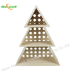 Wood Christmas Tree Shelf