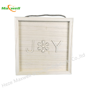 Wood Frame Sign-Joy