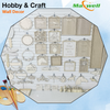Unfinished Wooden Wall Decor
