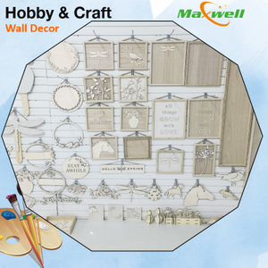 Unfinished Wooden Wall Decor