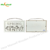 Wood Removable Frame Sign -Spring