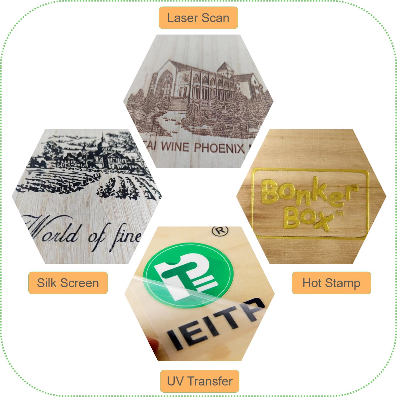 Wooden Box-Logo Printing
