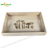 Wood Serving Tray-Mushrooms