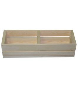 CRATE CD LONG 18IN WOOD