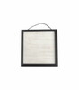 HAL WOOD SIGN BLACK WASH 12X12