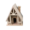 Log Cabin Wooden Birdhouse