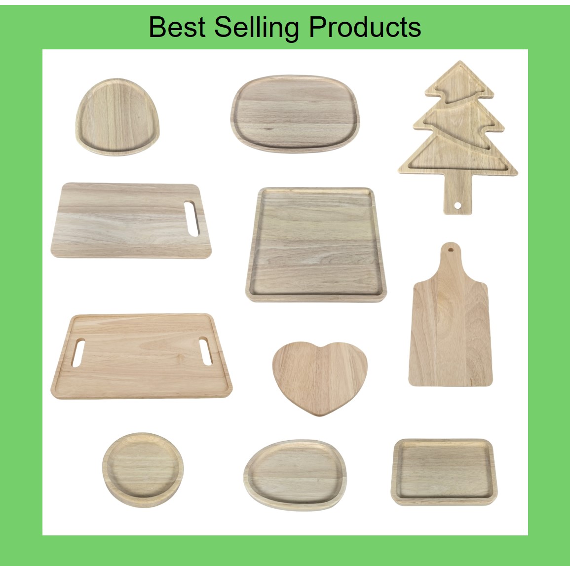 Rubber Wood Tray-Best Selling Products