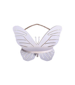 WALL DECOR BUTTERFLY SHELF