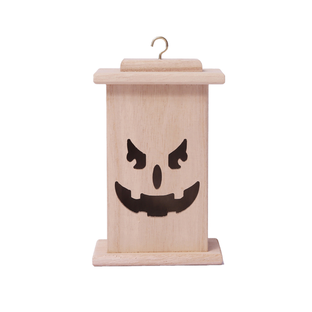 LED SCARY FACE LANTERN