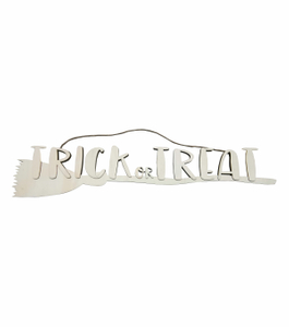 Wood Laser Sign