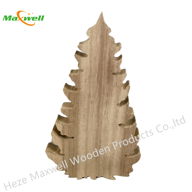 Wood Tree Shape Table Decor