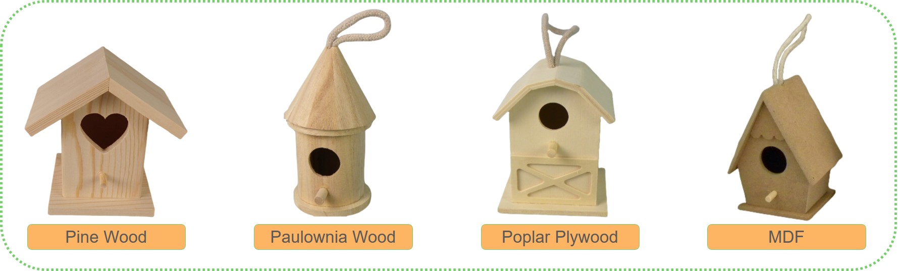 Mini Birdhouse-Materials