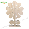 Wood Flower Decor