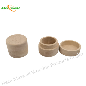 Wood Round Box